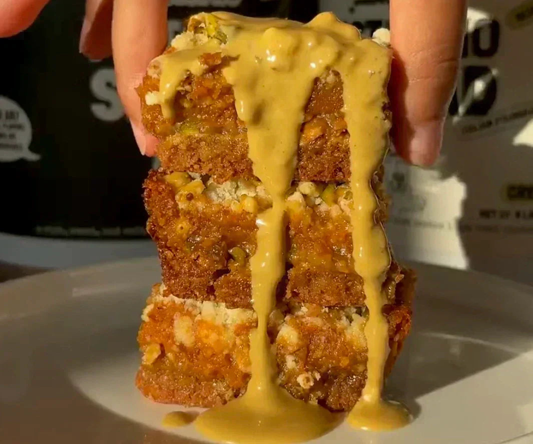 PUMPKIN PISTAKIO PIE BARS