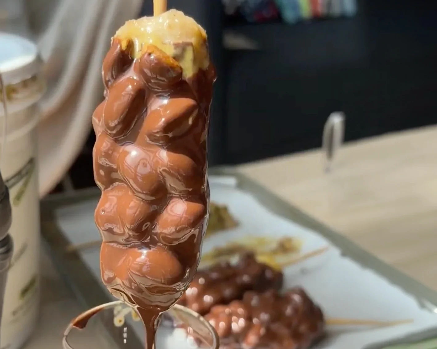 Chocolate Pistachio Frozen Banana Pops, Vegan Dessert, Gluten Free, Frozen Treat, Sweet and Salty, No Bake