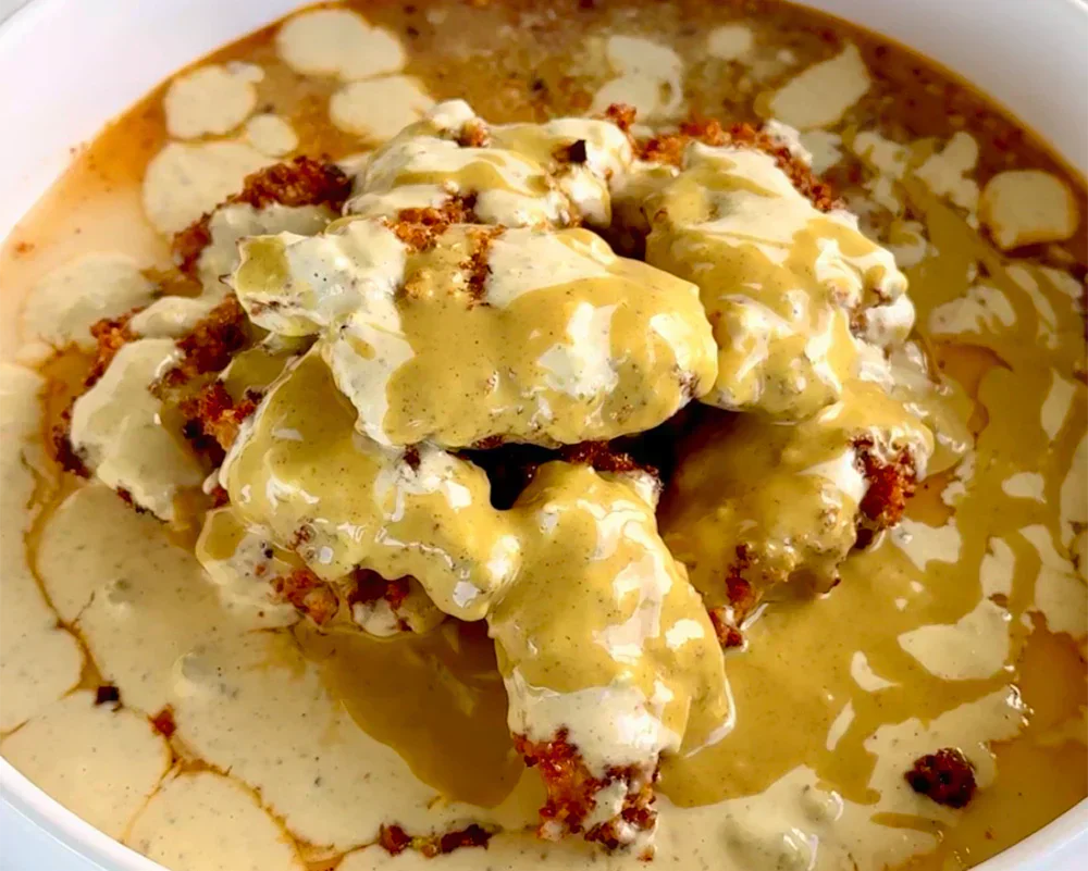 pistachio dipping sauce plant based chicken wing dinner ideas