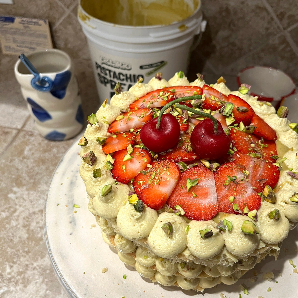 Pistachio Spreads - 8 lb Tub