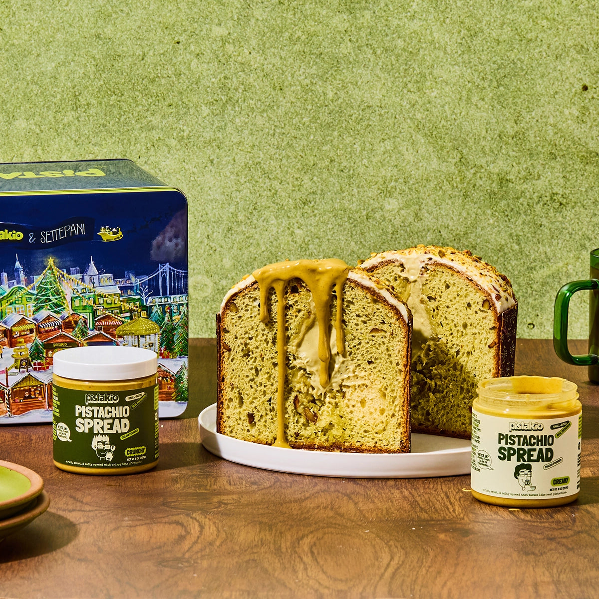 Pistakio Panettone w/ Settepani Bakery