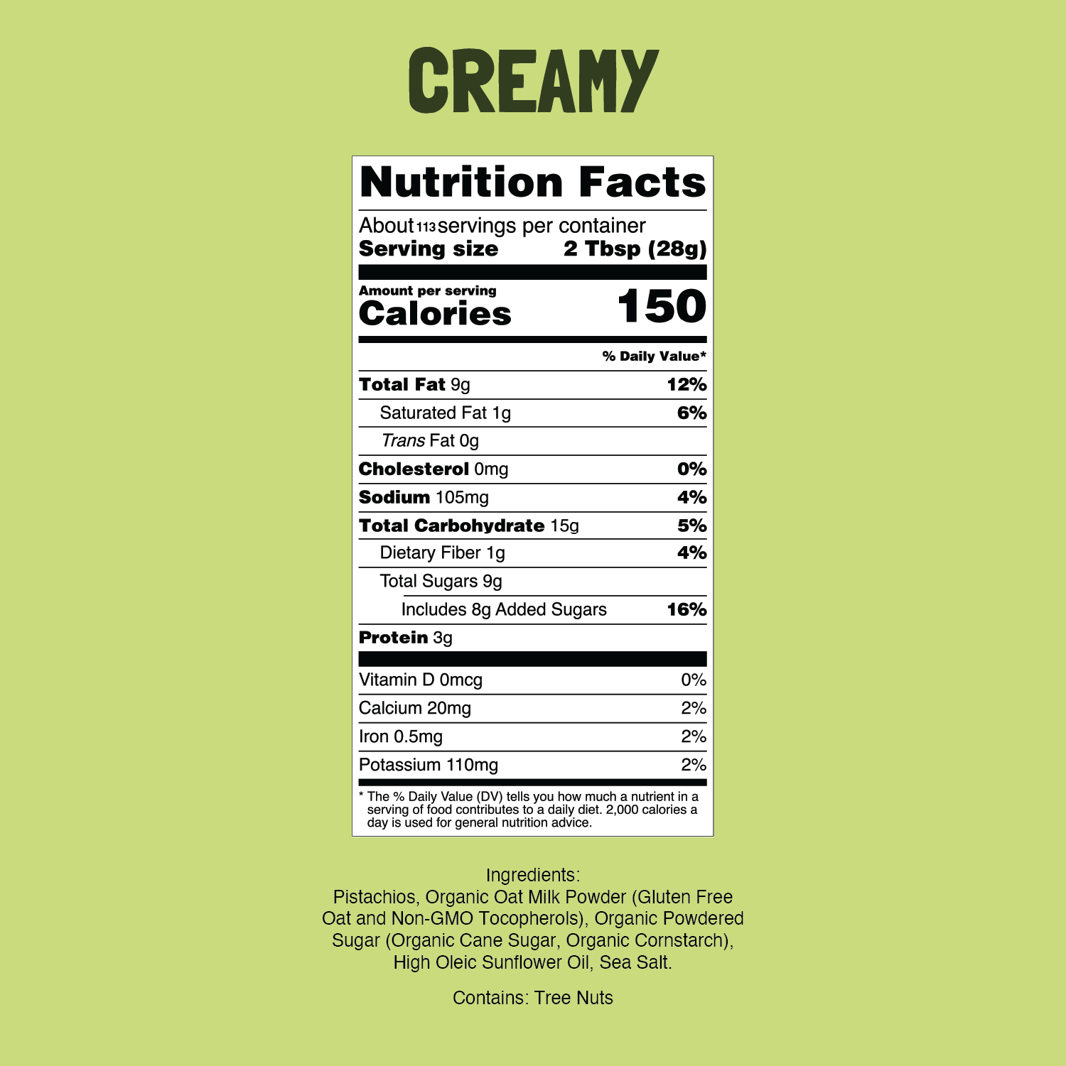 Pistachio Spreads - 8 lb Tub