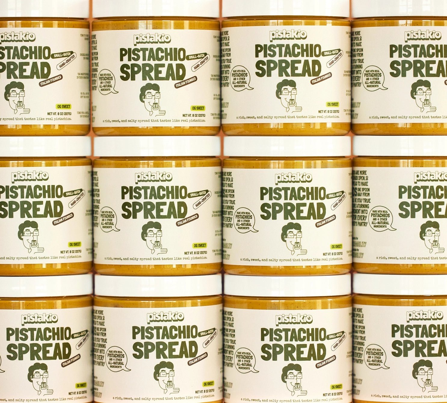 OG SWEET PISTACHIO SPREAD 12-pack